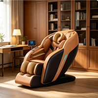 Fauteuil de massage intelligent à commande vocale 3D IH-7800 avec écran tactile à détection 3D, rail de guidage SL, massage du cou et du dos, fauteuil de massage OEM