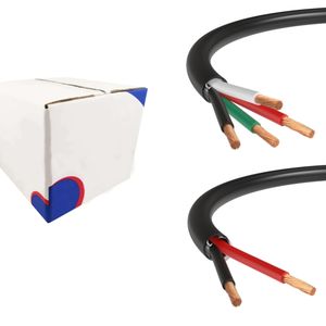 جاكيت LSZH من النحاس الصلب 14AWG 6Core مُصنّف لدرجات حرارة تصل إلى 125C - Product Image 5