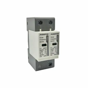 PUDDPOW SPD-модуль, защита от перенапряжения переменного тока, PDU-40 40KA, 2 полюса, 385 в/275 В/220 В