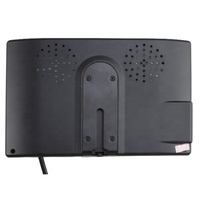 Monitor de salpicadero independiente HD de 7 pulgadas, pantalla dividida de 4 canales, USB, TFT LCD, vista trasera cuádruple, sistema de cámara de respaldo inverso para