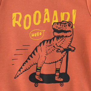 Logotipo personalizado 100% algodón chico bebé niños liso cuello redondo sudadera niños pequeños sudadera - Product Image 4