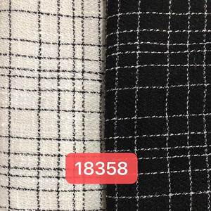 <span class=keywords><strong>Tissu</strong></span> Jacquard <span class=keywords><strong>Tweed</strong></span> à Carreaux Houndstooth de 400-500 g/m² pour Vêtements et Tapisserie, Fabrication Chinoise Populaire - Product Image 3