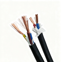 Câble d'alimentation flexible H05VV-F RVV à âme en cuivre isolé PVC 300/500V, blindage multi-brins en cuivre pour appareils électroménagers