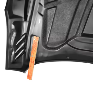 Capot avant en fibre de carbone véritable style V pour <span class=keywords><strong>Toyota</strong></span> <span class=keywords><strong>Supra</strong></span> A90, expédition sous 10 jours, emballage en caisse en bois - Product Image 4