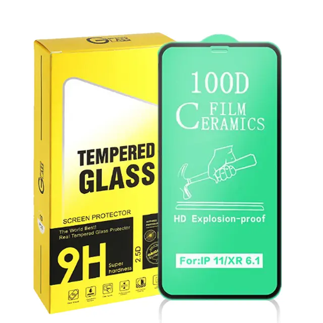 Best Price 100D Ceramics Soft Tempered Glass for Oneplus 9 8 7 Pro For Samsung S21 S20 For Huawei P40 Mate 40 Screen Protectors