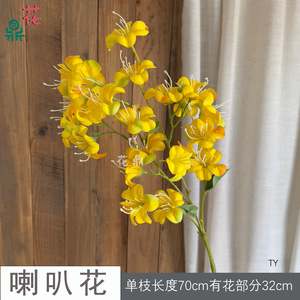 Fleurs artificielles en soie Hua Ding, couleurs mélangées, décoration de mariage, décoration de la maison, accessoires de photographie - Product Image 5