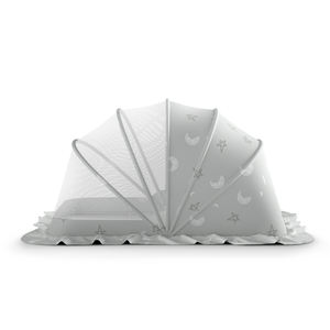 Zanzariera per <span class=keywords><strong>Lettino</strong></span> Neonato, Tenda a <span class=keywords><strong>Baldacchino</strong></span> per Bambini, Copertura Antizanzare Traspirante e Pieghevole per Culla Senza Fondo - Product Image 1