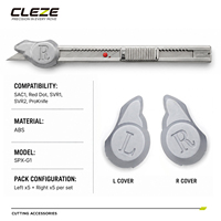 Couteau utilitaire OEM personnalisé avec logo, guide de découpe pour bord de gobelet, support de lame pour film vinyle, PPF, teinte de fenêtre CLEZE SPX-G1