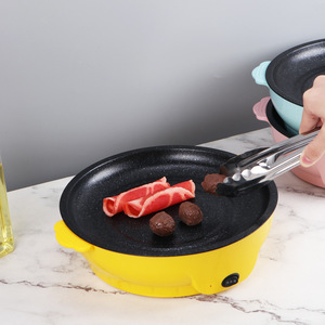 Multi Functional 26cm Mini <b>BBQ</b> <b>Tray</b> Stainless Steel Frying Pan for Home Party - Product Image 1
