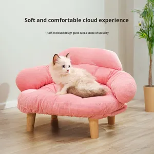 TongMao Four-season Universal <strong>Cat</strong> Dog Sofa Cushion Pet <strong>Bed</strong> Removable Washable PP Cotton <strong>Cover</strong> Assembly Required Dropshipping - Product Image 3