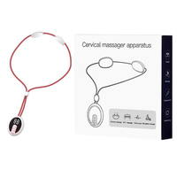 Masseur de cou à usage domestique, raffermissant la peau, 4 modes, ABS, acier inoxydable, portable, pour massage de la colonne cervicale, soulagement de la congestion nerveuse