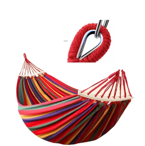 <span class=keywords><strong>Hamaca</strong></span> de palo de <span class=keywords><strong>madera</strong></span> ultraligera para exteriores, columpio colgante <span class=keywords><strong>plegable</strong></span> portátil para acampar con <span class=keywords><strong>tela</strong></span> de algodón de nailon para aventuras al aire libre - Product Image 2