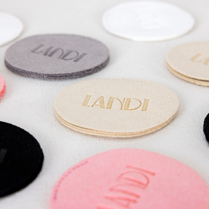 Custom Logo Stylish Small <b>Gift</b> Pouch Packaging Round Shape Ring Pouch Round Jewelry Pouch Custom Box Packaging for Bracelet - Product Image 6