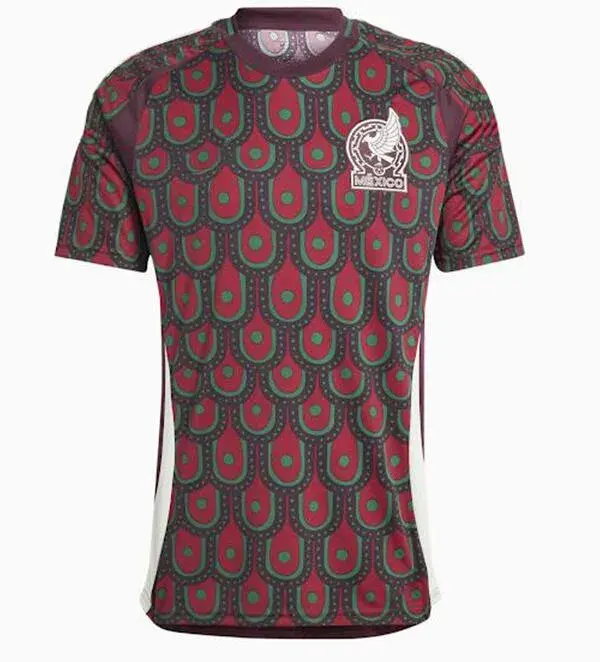 Camiseta de fútbol de México 2024 H. LOSANO CHICHARITO G DOS SANTOS C. VELA 24 25 Hombres mujeres niños kit Deportes Fútbol camiseta conjuntos entrenamiento