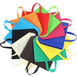 Reusable Non Woven Shopping Bag 15.5x13.5x4in Heat <b>Pressed</b> Seam Cross Reinforced Bottom Eco Friendly Tote with Custom Logo Print - Product Image 5