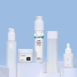 Trắng + Frosted Nhựa Mỹ Phẩm Đặt 50G Kem Jar 30Ml Dropper 50Ml Không Có Không Khí Chai 100Ml Lotion 150Ml Mực Du Lịch Chai - Product Image 2