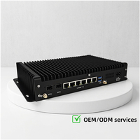 Chasis de Servidor Router Firewall Bosten de 12.ª Generación Intel I3/i5 de 6/10 Núcleos, 6 Puertos RJ45 de 2.5G, 4 Puertos USB 3.0, Almacenamiento M.2 NVMe, Inalámbrico