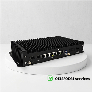 <span class=keywords><strong>Firewall</strong></span> Intel de 12.ª Generación, 6/10 Núcleos, 6 Puertos Gigabit 2.5G, 4 USB, Router <span class=keywords><strong>Firewall</strong></span>, Chasis de Servidor Industrial, Mini Gateway PC - Product Image 1