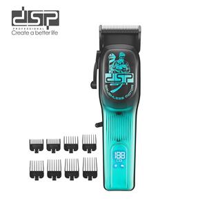 Dsp Hair Clipper <b>Set</b> Stainless Steel Blade Brushless Motor With Lcd Display For Men <b>Barber</b> Salon Use - Product Image 1