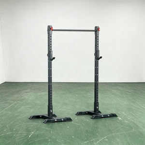 Vente directe usine – Barre de traction réglable de 1,25 pouce pour support de squat autonome, ajustement rapide par broche - Product Image 2