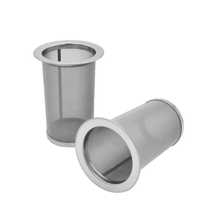 Hot Selling 100 Micron 100Mesh 304Stainless Steel Cold Brew Coffee Filter Infuser for 32OZ 64OZ Wide Mouth Mason Jar