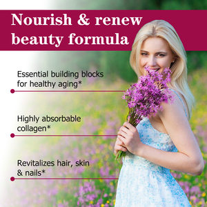 Hot Sell Collagen Gummies 6000 MG Enhanced Vitamin C Absorbable Hydrolyzed Collagen Beauty Products Revitalizes Hair Skin Nail - Product Image 4