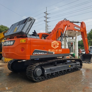 Excavadora de cadenas Doosan DX340LC usada, excavadora de 34 toneladas, excavadora hidráulica Doosan 340 usada con pocas horas de trabajo. - Product Image 1