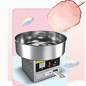 Machine à barbe à papa portable, avec roues et tiroirs, facile à déplacer et à ranger, idéale pour les services de traiteur. - Product Image 1