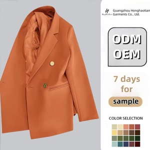 <span class=keywords><strong>Blazer</strong></span> Chaqueta Casual y Formal para Mujer Ropa de <span class=keywords><strong>Dama</strong></span> de Corte Entallado Slim Fit Abrigos para Mujer - Product Image 1