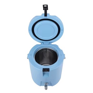 Panier isotherme rotomoulé 8L |   Refroidisseur solaire imperméable isolé en PE |   Chariot à <span class=keywords><strong>roulettes</strong></span> portable à double niveau avec logo - Product Image 2