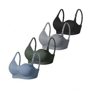 Vêtements de maternité respirants, sans coutures, écologiques, à col en V, avec bretelles réglables, style nordique, pour toutes les saisons - Product Image 2