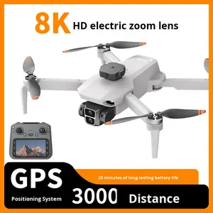 Dron Prosumer L106-1 Nuevo con GPS, Pantalla LCD Grande de 5.9 Pulgadas de Alta Definición a Color, Quadcopter Plegable sin Escobillas para - Product Image 5