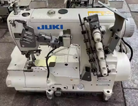 Machine à coudre industrielle JUKI série MF-7500 MF-7523C11B56 MF-7523U11B56, point de surjet à 3 aiguilles, lit plat, surjet supérieur et inférieur
