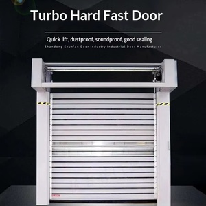 <span class=keywords><strong>Porte</strong></span> rapide automatique à enroulement rapide, moderne, robuste, turbo, isolée thermiquement, en aluminium, sur mesure pour atelier et entrepôt - Product Image 2