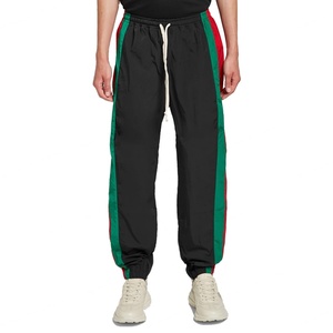 Custom High Quality Slim Fit Soft Stretch Polyester Colorblock Windbreaker Jacket Jogging Sportswear Nylon Tracksuits - Product Image 4