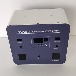 Zimmer Portable Outdoor Power Station 12V AC USB Solar Input Mobile Energy Storage Box - Product Image 1