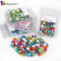 1cm Mix Couleur Carré Paillettes Cristal Mosaïque Tesserae Tuile Moderne DIY Mosaïque Art Matériel Fournisseur