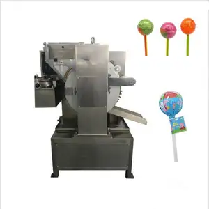 Automatic big model lollipop die formed production line crutch candy maker lollipop making machine