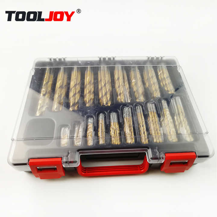 HSS Metal Drill Saw Bit Set, 170pcs 1-10mm High Speed Steel Drill