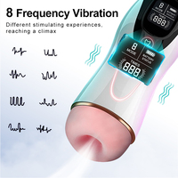 Neuer meist verkaufter rotierender Saug flugzeug becher Leistungs starker Vibrations heizungs mastur bator Erotik spielzeug Masturbation becher