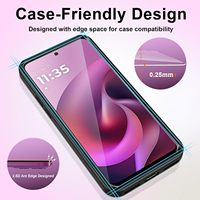 Film en verre trempé HD transparent 9H sans bulles compatible avec les coques pour Motorola G 5G 2026 Moto Power Stylus G05 G77 Vente en gros usine
