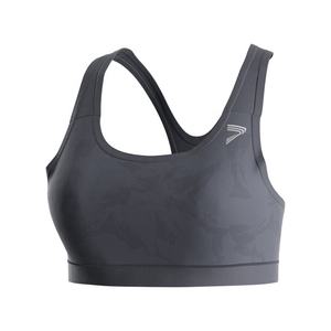 Haut de sport personnalisé pour femme, avec dos nageur et effet froncé, pour fitness et yoga - Product Image 1