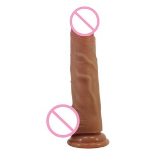 Dildo de Silicona PRETTY LOVE al por Mayor, Fuerte Ventosa, Impermeable, Portátil, Sensación Realista, Textura Clara, Masturbación - Product Image 3