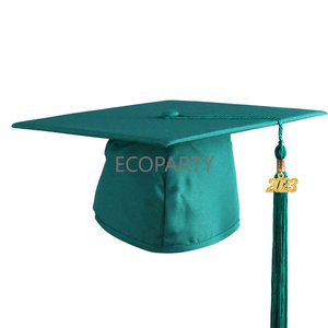 Logotipo personalizado hecho a medida al por mayor <span class=keywords><strong>2022</strong></span> púrpura borlas gorra <span class=keywords><strong>de</strong></span> graduación para niños jardín <span class=keywords><strong>de</strong></span> infantes preescolar - Product Image 5