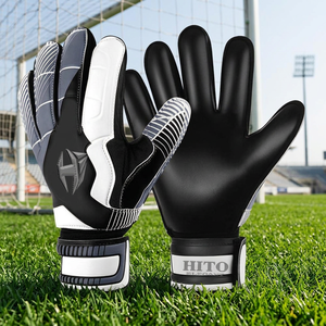 Customize Latex Soccer Goalkeeper Gloves <b>For</b> Professional Players Top Quality Goalkeeper Gloves Backhand Sublimation Printing - Product Image 2