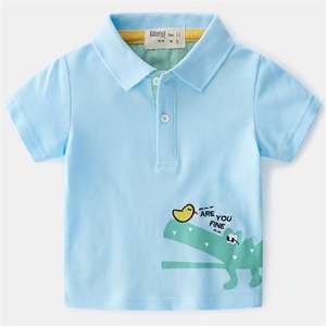 Boutique en ligne de t-shirts en coton coréen pour enfants, vêtements pour garçons, provenant d'un fournisseur chinois - Product Image 2