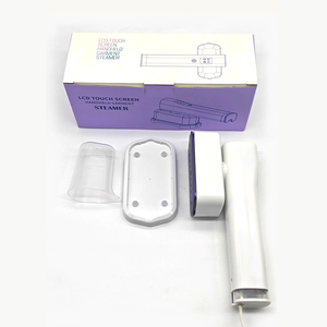 Défroisseur à main portable de haute qualité, brosse à <span class=keywords><strong>vapeur</strong></span> mini, <span class=keywords><strong>fer</strong></span> à <span class=keywords><strong>vapeur</strong></span> <span class=keywords><strong>vertical</strong></span> rapide pour vêtements, style sec pour les voyages et les hôtels - Product Image 4