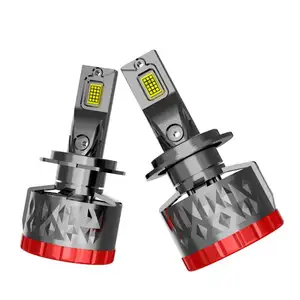 High power Double copper tube 240W car motorcycle accessories CSP4575 led light bulb H11 H7 headlamp 9005 9006 H4 led headlight