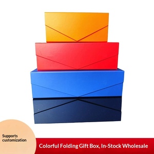 Cajas de Regalo Plegables Coloridas al por Mayor con Tapas Abatibles, Disponibles en Stock para Recuerdos de Fiesta - Product Image 5