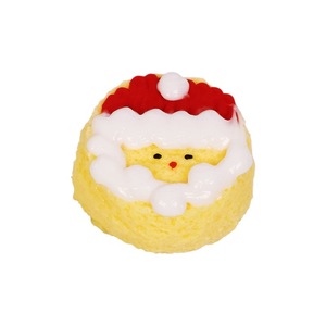 Food Grade Christmas Silicone Squishy Toy Set Novelty Cream Cake Simulation Food Stress Relief Toy Xmas Sensory Fidget Toys Bulk - Product Image 5